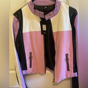 Fashion Nova Faux leather moto jacket